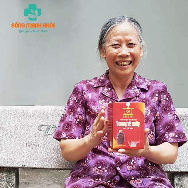 Bác Phương sử dụng sản phẩm phong tê thấp rất hiệu quả