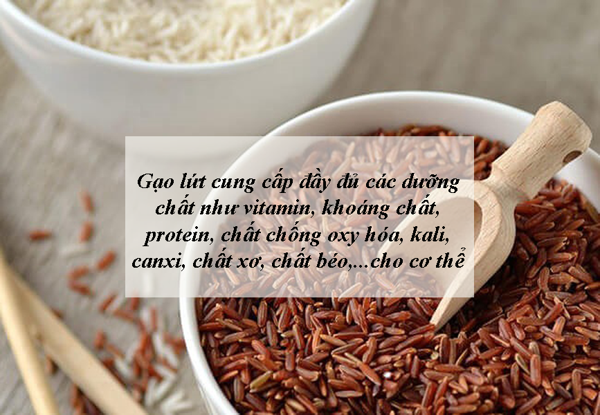 Giảm cân bằng gạo lứt có lợi cho sức khỏe