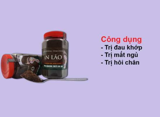 Muối ngâm chân thảo dược An Lão