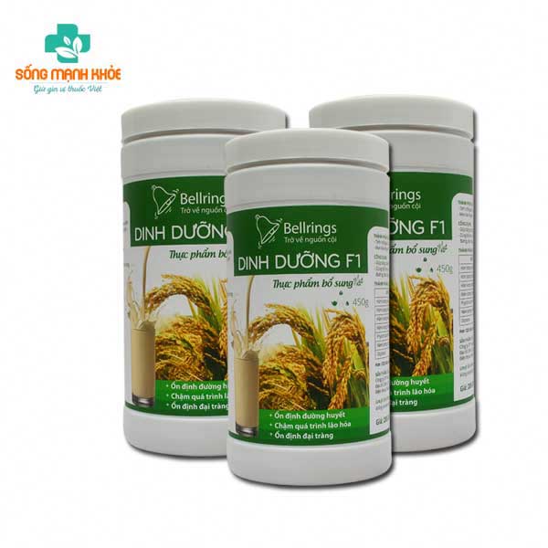 Dinh dưỡng F1 từ bột gạo lứt giảm cân