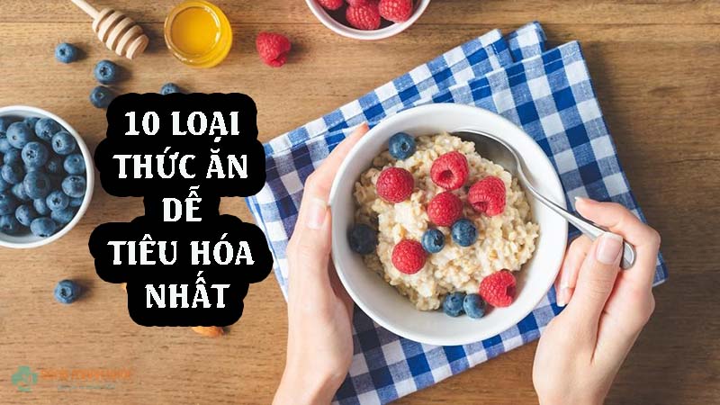 10 Loại Thức Ăn Dễ Tiêu Hóa Dành Cho Người Đường Ruột Kém