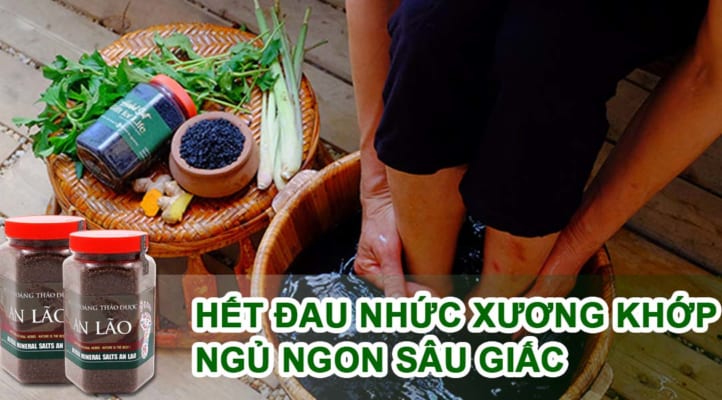 Muối khoáng thảo dược An Lão - muối ngâm chân loại nào tốt