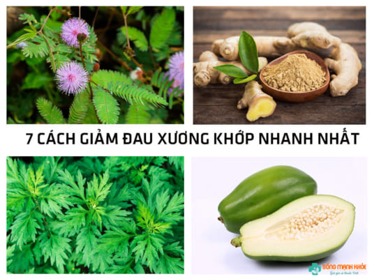 7 cách giảm đau xương khớp hiệu quả