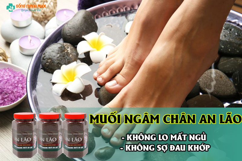 muối ngâm chân thảo dược An Lão giảm đau nhức xương khớp